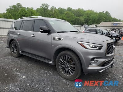 Czwarte zdjęcie samochodu z boku: 2020 INFINITI QX80 LUXE VIN:JN8AZ2NE0L9252281 - miniatura