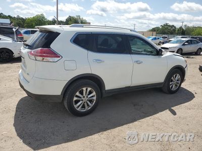 Trzecie zdjęcie samochodu z tyłu: 2016 NISSAN ROGUE S VIN:KNMAT2MT2GP684496 - miniatura