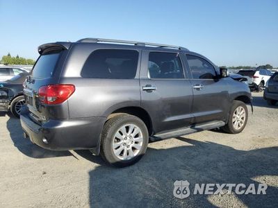 Trzecie zdjęcie samochodu z tyłu: 2016 TOYOTA SEQUOIA PLATINUM VIN:5TDDW5G18GS132197 - miniatura