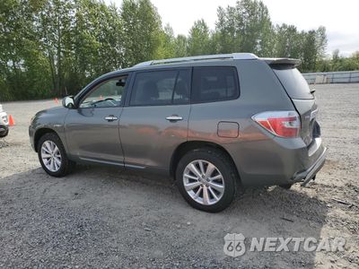 Drugie zdjęcie samochodu z przodu: 2008 TOYOTA HIGHLANDER HYBRID VIN:JTEEW41A182008140 - miniatura
