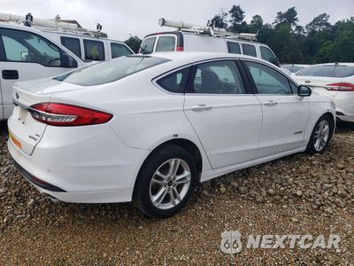 Trzecie zdjęcie samochodu z tyłu: 2018 FORD FUSION SE HYBRID VIN:3FA6P0LU5JR278694 - miniatura