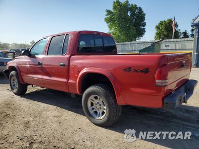 Drugie zdjęcie samochodu z przodu: 2004 DODGE DAKOTA QUAD SPORT VIN:1D7HG38N34S580408 - miniatura