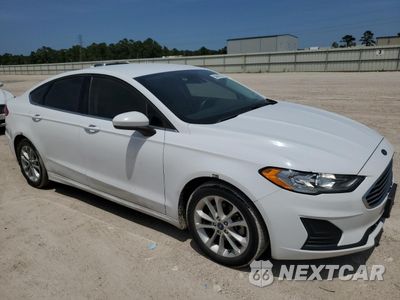 Czwarte zdjęcie samochodu z boku: 2020 FORD FUSION SE VIN:3FA6P0LU3LR177074 - miniatura