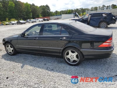 Drugie zdjęcie samochodu z przodu: 2002 MERCEDES-BENZ S 500 VIN:WDBNG75J62A311228 - miniatura