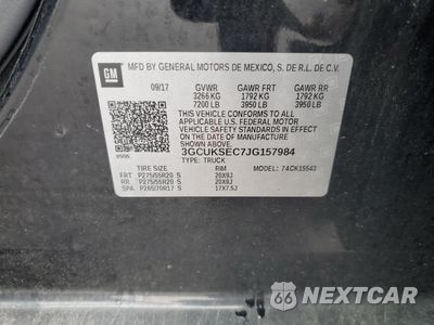 Zdjęcie 12 z 13 samochodu: 2018 CHEVROLET SILVERADO K1500 LTZ VIN:3GCUKSEC7JG157984 - miniatura