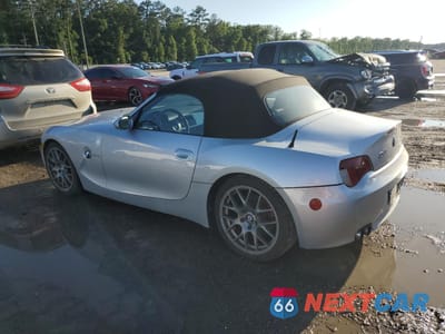 Drugie zdjęcie samochodu z przodu: 2006 BMW Z4 3.0SI VIN:4USBU53566LW91361 - miniatura