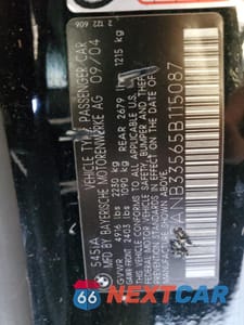 Zdjęcie 12 z 12 samochodu: 2005 BMW 545 I VIN:WBANB33565B115087 - miniatura