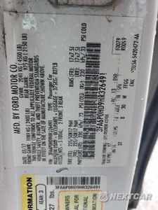 Zdjęcie 12 z 12 samochodu: 2017 FORD FUSION SE VIN:3FA6P0HD9HR326491 - miniatura