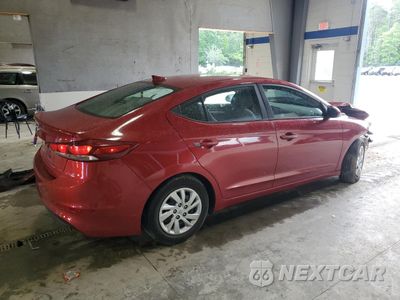 Trzecie zdjęcie samochodu z tyłu: 2017 HYUNDAI ELANTRA SE VIN:KMHD74LF0HU070439 - miniatura