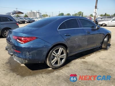 Trzecie zdjęcie samochodu z tyłu: 2020 MERCEDES-BENZ CLA 250 VIN:WDD5J4GBXLN033800 - miniatura