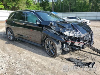 Czwarte zdjęcie samochodu z boku: 2020 INFINITI QX50 PURE VIN:3PCAJ5M34LF116049 - miniatura