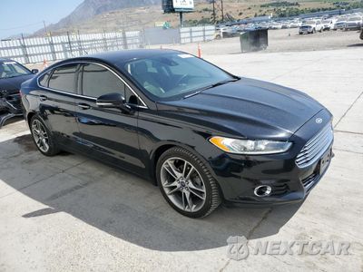 Czwarte zdjęcie samochodu z boku: 2016 FORD FUSION TITANIUM VIN:3FA6P0K91GR239719 - miniatura