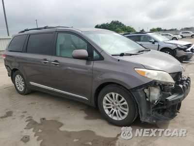 Czwarte zdjęcie samochodu z boku: 2012 TOYOTA SIENNA XLE VIN:5TDYK3DC2CS265426 - miniatura