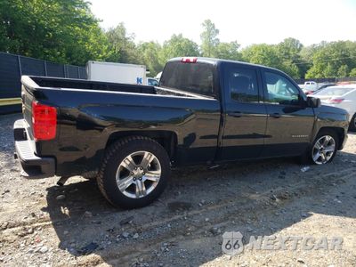 Trzecie zdjęcie samochodu z tyłu: 2018 CHEVROLET SILVERADO C1500 CUSTOM VIN:1GCRCPEC0JZ374180 - miniatura