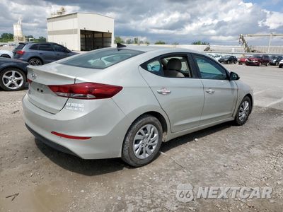 Trzecie zdjęcie samochodu z tyłu: 2017 HYUNDAI ELANTRA SE VIN:5NPD74LF6HH210654 - miniatura