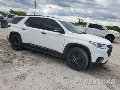 Czwarte zdjęcie samochodu z boku: 2018 CHEVROLET TRAVERSE PREMIER VIN:1GNERKKW3JJ204495 - miniatura