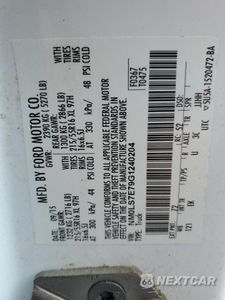 Zdjęcie 12 z 12 samochodu: 2016 FORD TRANSIT CONNECT XL VIN:NM0LS7E79G1240204 - miniatura
