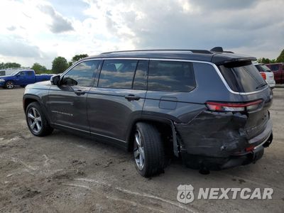 Drugie zdjęcie samochodu z przodu: 2021 JEEP GRAND CHEROKEE L LIMITED VIN:1C4RJKBG6M8186774 - miniatura