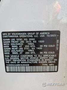 Zdjęcie 13 z 13 samochodu: 2024 VOLKSWAGEN ATLAS SE VIN:1V2KR2CA9RC525308 - miniatura