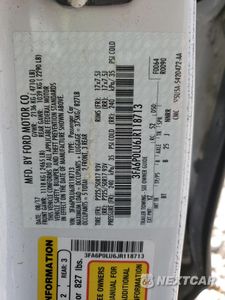 Zdjęcie 12 z 12 samochodu: 2018 FORD FUSION SE HYBRID VIN:3FA6P0LU6JR118713 - miniatura