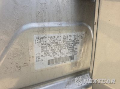Zdjęcie 10 z 11 samochodu: 2013 NISSAN SENTRA S VIN:3N1AB7AP8DL687128 - miniatura