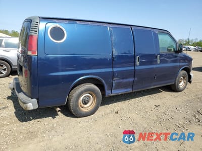 Trzecie zdjęcie samochodu z tyłu: 2000 GMC SAVANA G1500 VIN:1GTFG15W6Y1107312 - miniatura