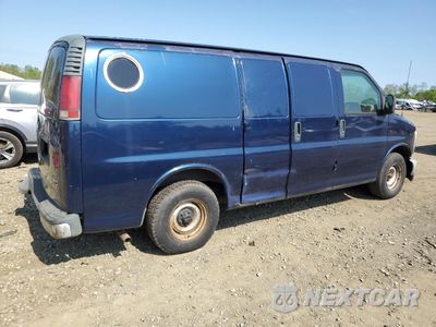 Trzecie zdjęcie samochodu z tyłu: 2000 GMC SAVANA G1500 VIN:1GTFG15W6Y1107312 - miniatura