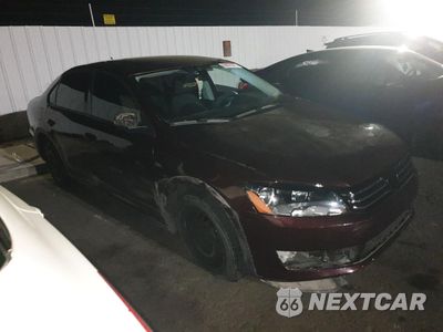 Czwarte zdjęcie samochodu z boku: 2013 VOLKSWAGEN PASSAT S VIN:1VWAP7A36DC080987 - miniatura