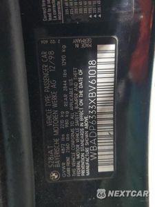 Zdjęcie 27 z 28 samochodu: 1999 BMW 528 IT AUTOMATIC VIN:WBADP6333XBV61018 - miniatura
