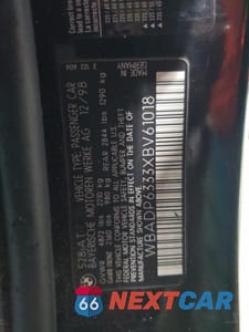 Zdjęcie 14 z 14 samochodu: 1999 BMW 528 IT AUTOMATIC VIN:WBADP6333XBV61018 - miniatura