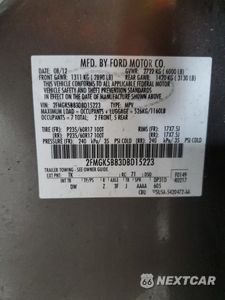 Zdjęcie 13 z 15 samochodu: 2013 FORD FLEX SE VIN:2FMGK5B83DBD15223 - miniatura