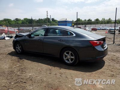 Drugie zdjęcie samochodu z przodu: 2017 CHEVROLET MALIBU LS VIN:1G1ZB5ST9HF221720 - miniatura