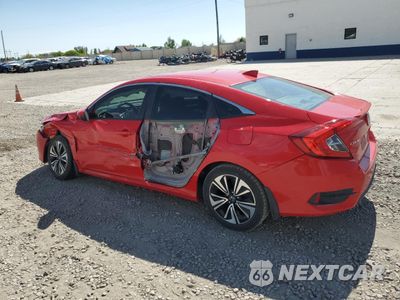Drugie zdjęcie samochodu z przodu: 2018 HONDA CIVIC EX VIN:JHMFC1F30JX035430 - miniatura