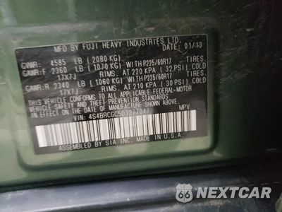Zdjęcie 13 z 13 samochodu: 2013 SUBARU OUTBACK 2.5I PREMIUM VIN:4S4BRCGC5D3277047 - miniatura