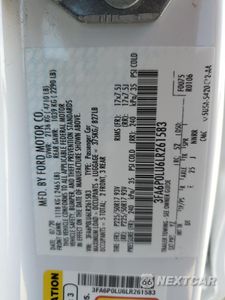 Zdjęcie 12 z 12 samochodu: 2020 FORD FUSION SE VIN:3FA6P0LU6LR261583 - miniatura