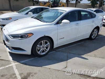 2018 FORD FUSION SE HYBRID 3FA6P0LU2JR278636 - główne zdjęcie licytacji z USA - miniatura