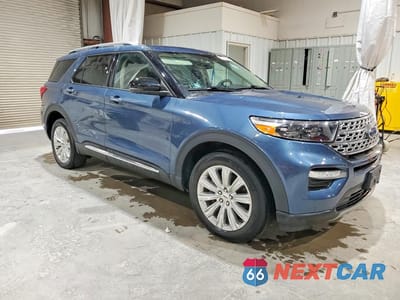 Czwarte zdjęcie samochodu z boku: 2020 FORD EXPLORER LIMITED VIN:1FM5K8FW8LGB10019 - miniatura