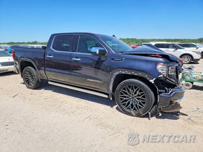 Czwarte zdjęcie samochodu z boku: 2023 GMC SIERRA K1500 DENALI ULTIMATE VIN:1GTUUHEL2PZ268433 - miniatura