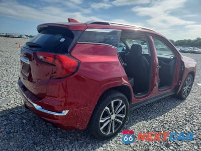 Trzecie zdjęcie samochodu z tyłu: 2018 GMC TERRAIN DENALI VIN:3GKALSEXXJL252697 - miniatura