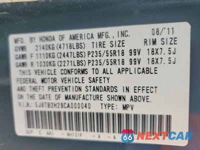 Zdjęcie 14 z 14 samochodu: 2012 ACURA RDX VIN:5J8TB2H29CA000040 - miniatura