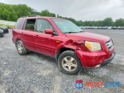 Czwarte zdjęcie samochodu z boku: 2006 HONDA PILOT EX VIN:5FNYF28576B013495 - miniatura