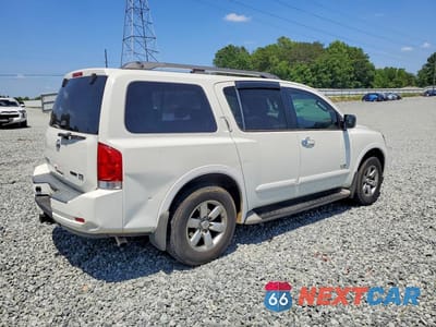 Trzecie zdjęcie samochodu z tyłu: 2009 NISSAN ARMADA SE FFV VIN:5N1BA08D59N600229 - miniatura