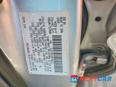 Zdjęcie 13 z 13 samochodu: 2003 TOYOTA 4RUNNER SR5 VIN:JTEBU14R230010072 - miniatura