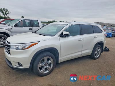 2016 TOYOTA HIGHLANDER LIMITED 5TDDKRFH9GS243973 - główne zdjęcie licytacji z USA - miniatura