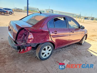 Trzecie zdjęcie samochodu z tyłu: 2006 HYUNDAI ACCENT GLS VIN:KMHCN46C46U058259 - miniatura