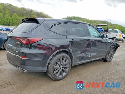Trzecie zdjęcie samochodu z tyłu: 2026 ACURA MDX A-SPEC VIN:5J8YE1H01TL017201 - miniatura