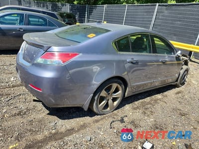 Trzecie zdjęcie samochodu z tyłu: 2012 ACURA TL VIN:19UUA9F51CA000546 - miniatura