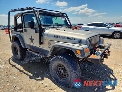 Czwarte zdjęcie samochodu z boku: 2006 JEEP WRANGLER / TJ SE VIN:1J4FA29196P716727 - miniatura