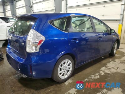 Trzecie zdjęcie samochodu z tyłu: 2014 TOYOTA PRIUS V THREE VIN:JTDZN3EU5E3362885 - miniatura