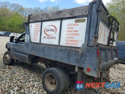 Drugie zdjęcie samochodu z przodu: 2005 FORD F350 SUPER DUTY DUMP TRUCK VIN:1FDWF375X5EB96966 - miniatura